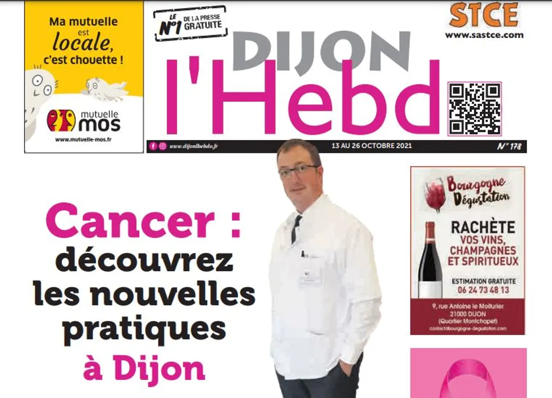La Une du dernier numéro de Dijon l'hebdo 